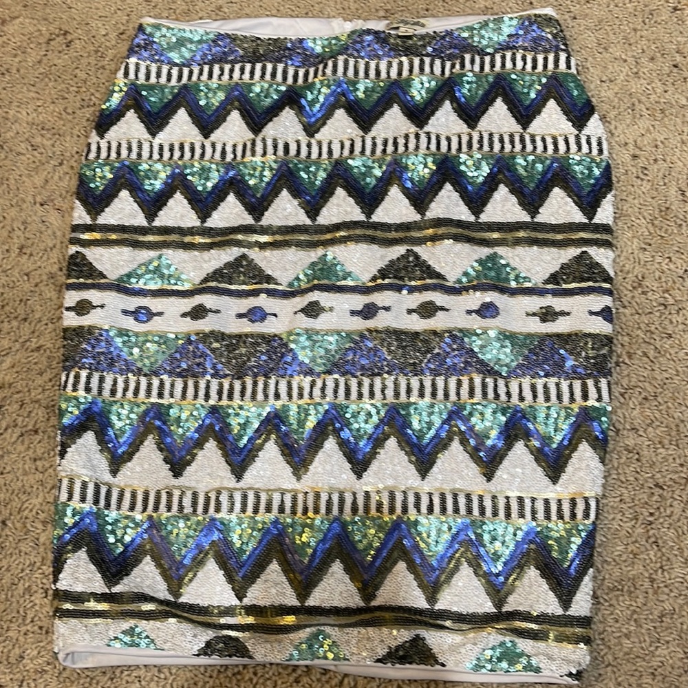 sequins skirt